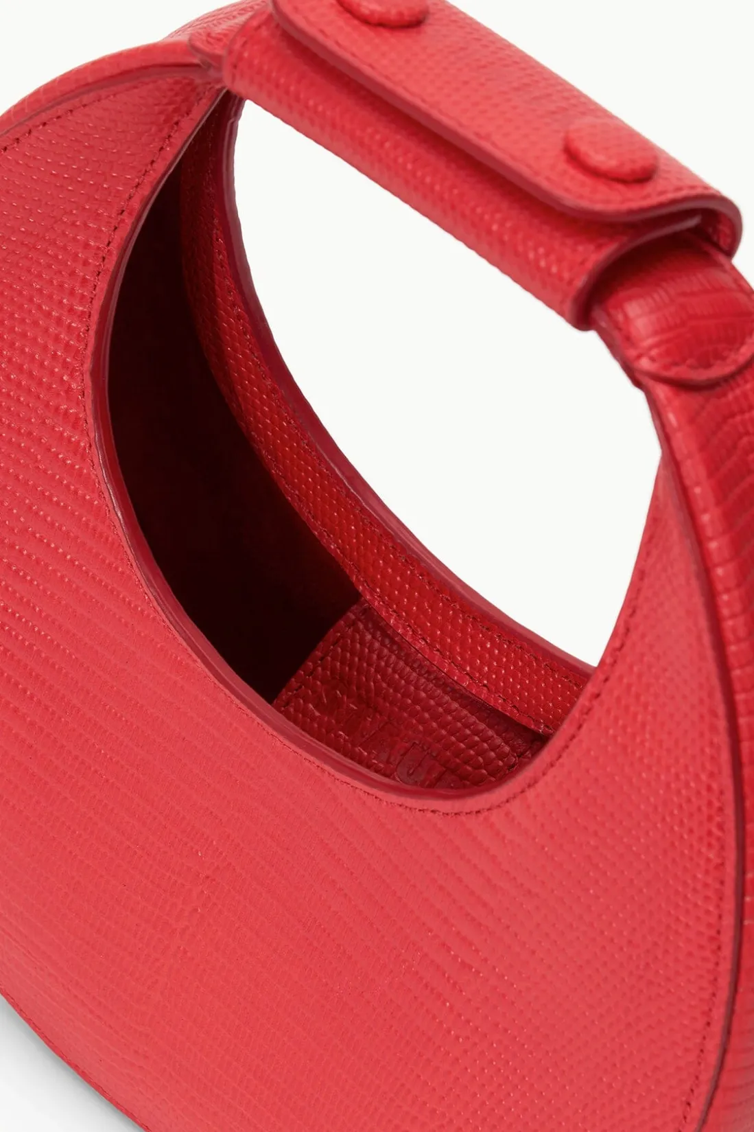 STAUD GOODNIGHT MOON BAG RED ROSE REDROSE Best