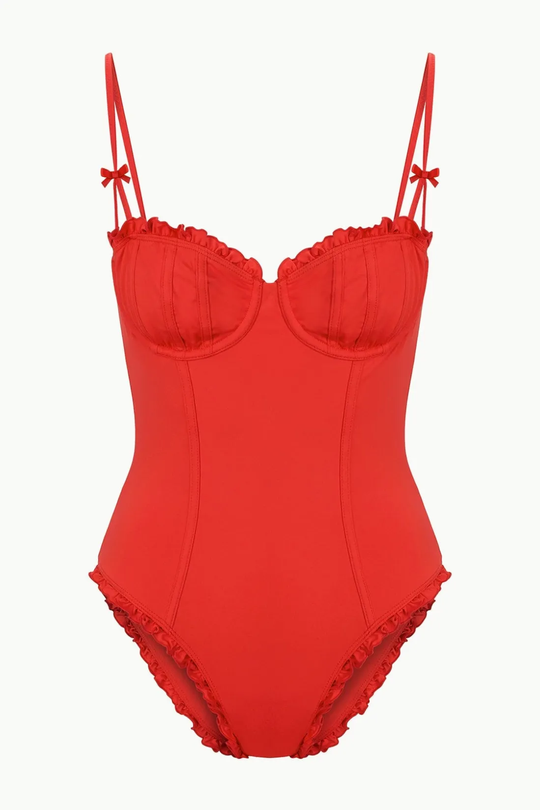 STAUD GOSSAMER ONE PIECE RED ROSE REDROSE Online
