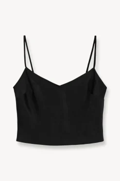 STAUD GRACIE TOP   BLACK Outlet