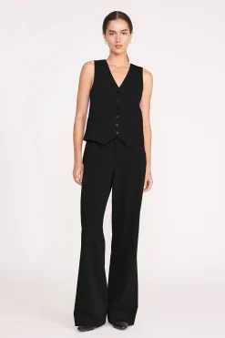 STAUD GRAYSON PANT   SUITING BLACK Hot