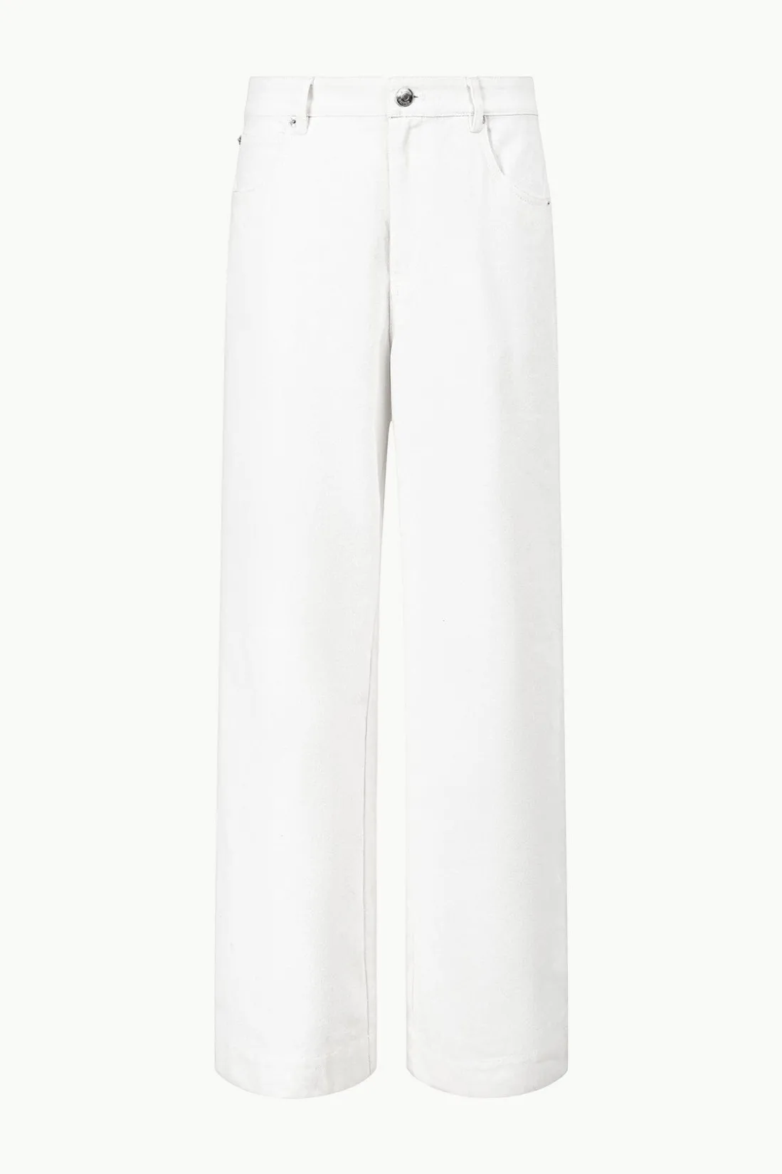 STAUD GRAYSON PANT WHITE Sale