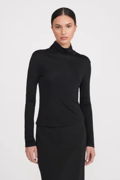STAUD HELVIN TOP   BLACK Best