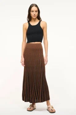 STAUD IBISCO CROPPED TANK   BLACK Online