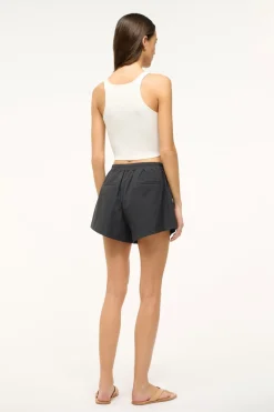 STAUD IBISCO CROPPED TANK   WHITE Clearance