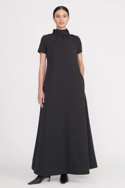 STAUD ILANA DRESS   BLACK Best