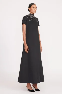 STAUD ILANA DRESS BLACK SILVER BLACKSILVER Online