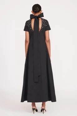 STAUD ILANA DRESS BLACK SILVER BLACKSILVER Online