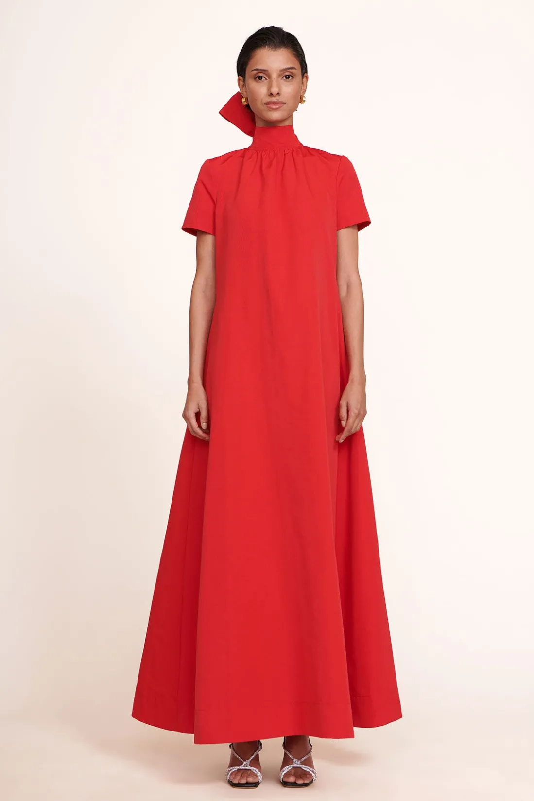STAUD ILANA DRESS POINSETTIA Online