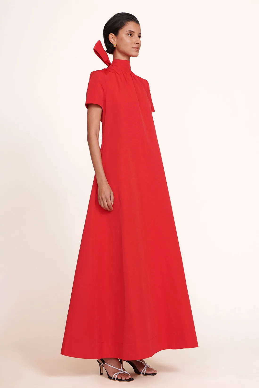 STAUD ILANA DRESS POINSETTIA Online