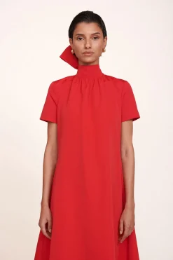 STAUD ILANA DRESS POINSETTIA Online