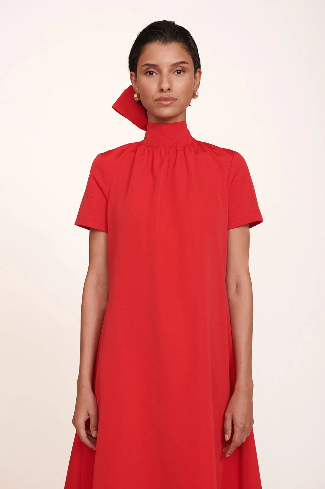 STAUD ILANA DRESS POINSETTIA Online