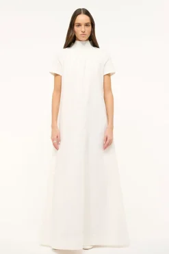 STAUD ILANA DRESS   WHITE Outlet