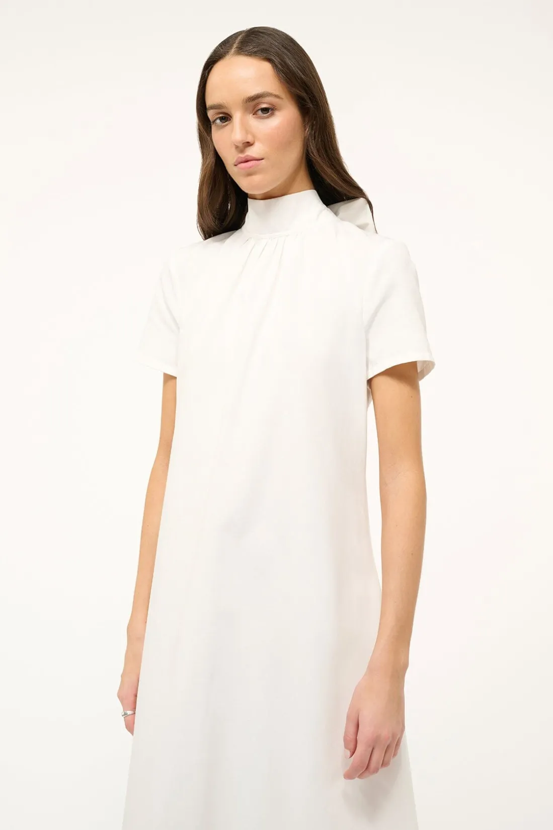 STAUD ILANA DRESS WHITE Outlet