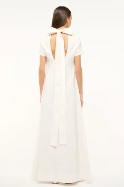 STAUD ILANA DRESS WHITE Outlet