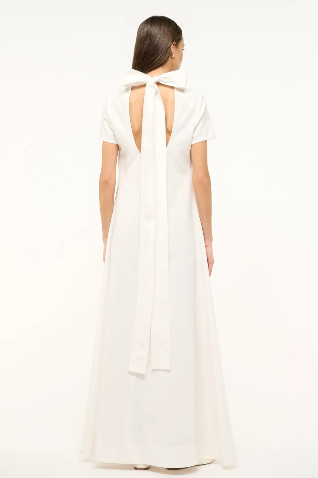 STAUD ILANA DRESS WHITE Outlet