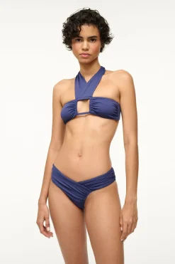STAUD INNES BIKINI TOP   NAVY New