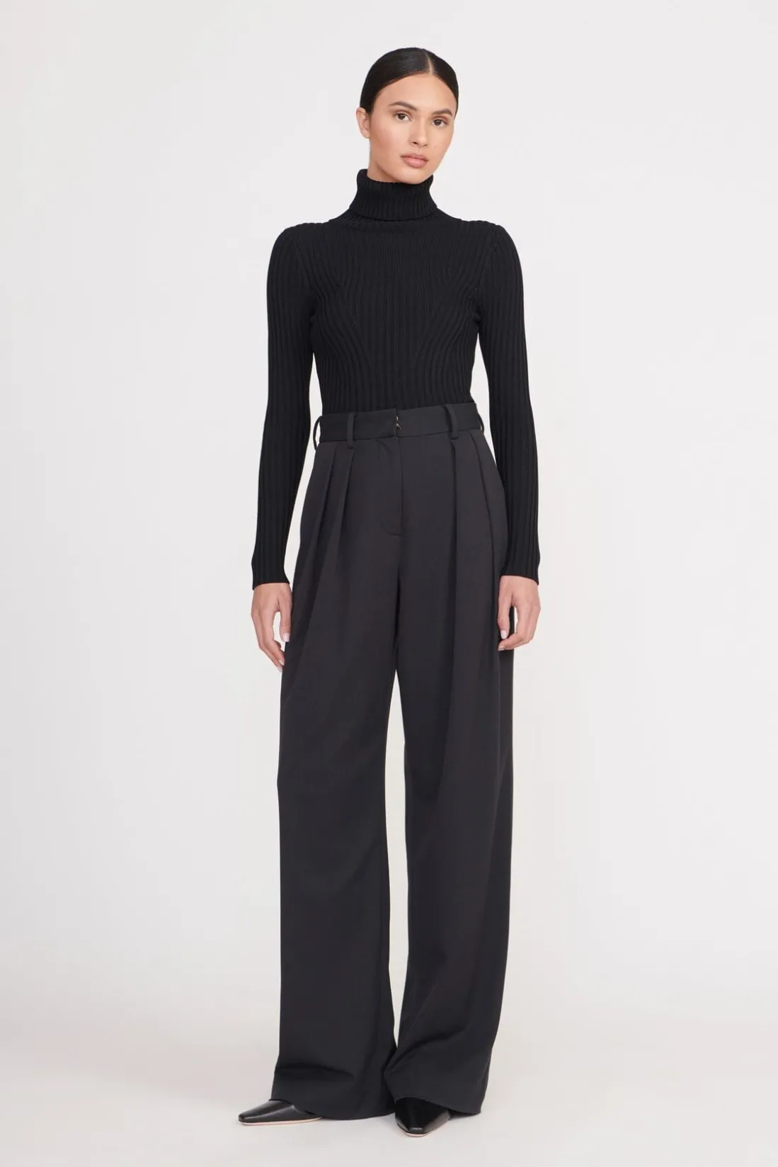 STAUD JACE TOP BLACK Outlet
