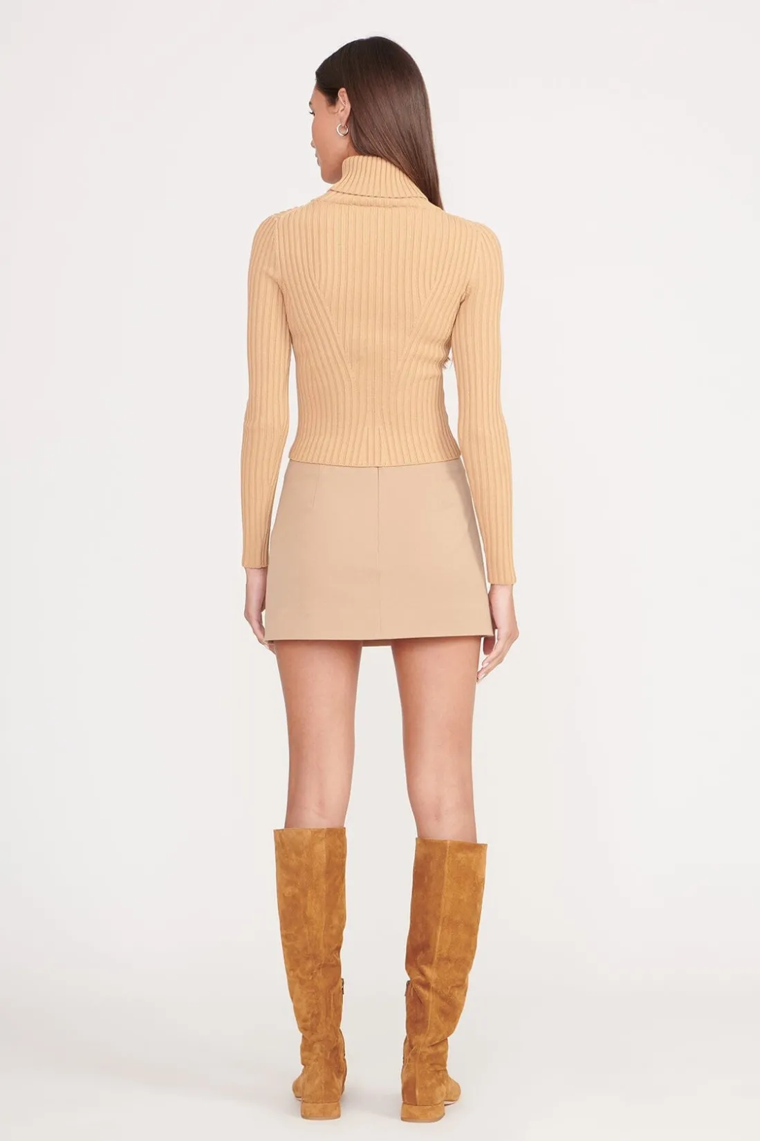 STAUD JACE TOP CAMEL