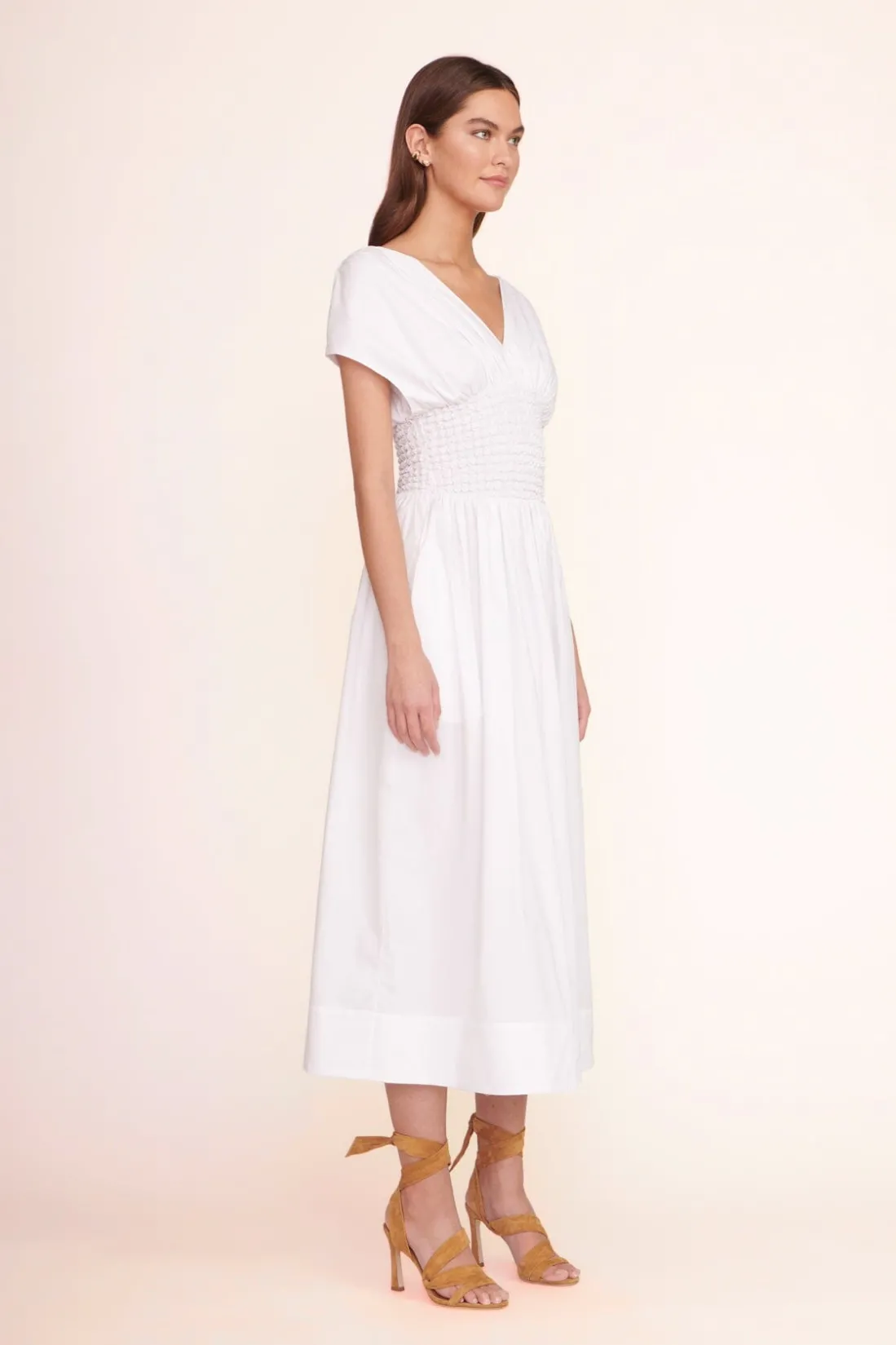 STAUD JACKSON DRESS WHITE Online