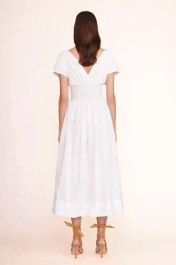 STAUD JACKSON DRESS WHITE Online