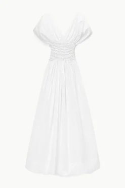 STAUD JACKSON DRESS WHITE Online