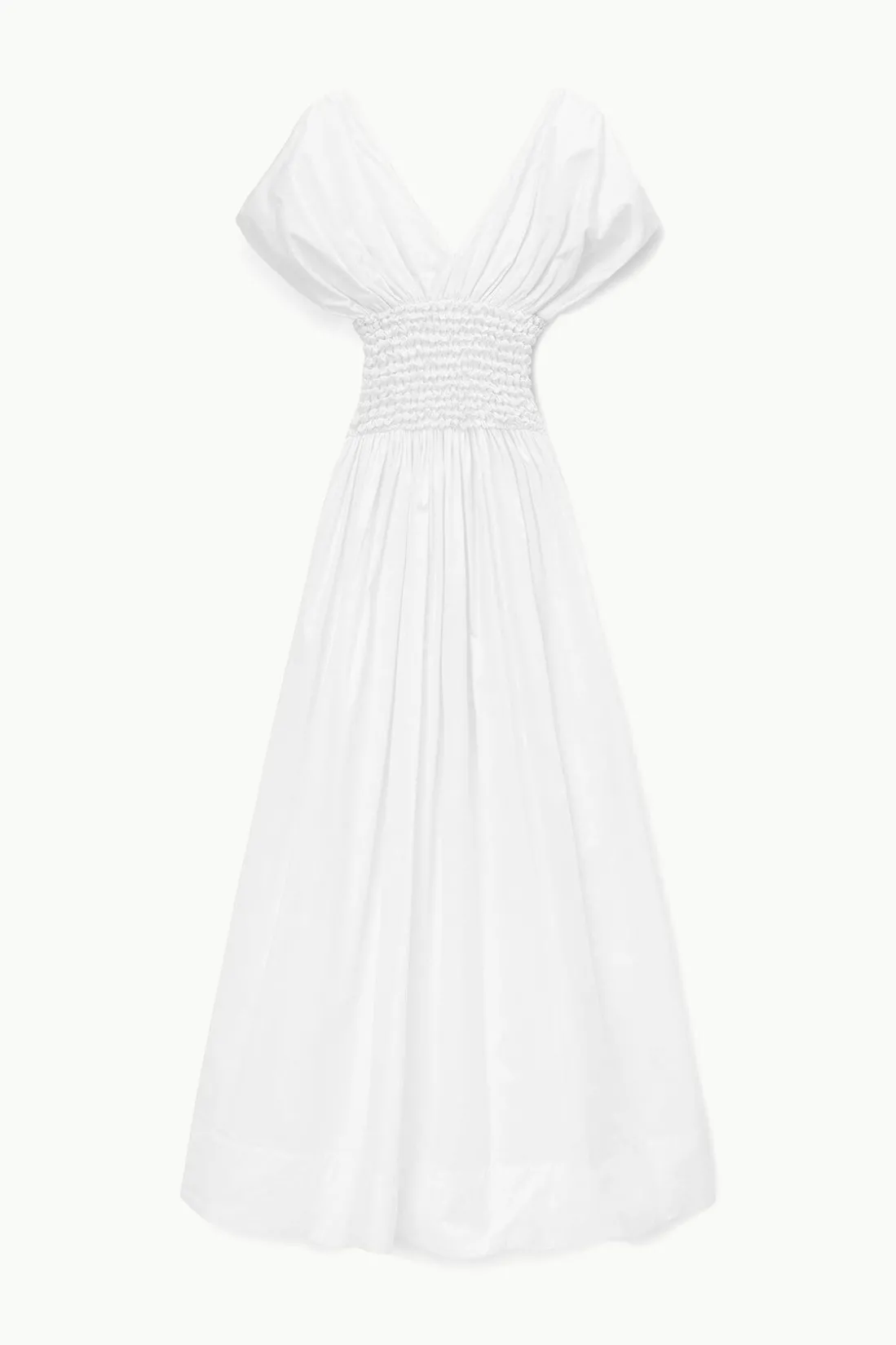 STAUD JACKSON DRESS WHITE Online