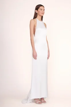 STAUD JANET DRESS   WHITE New