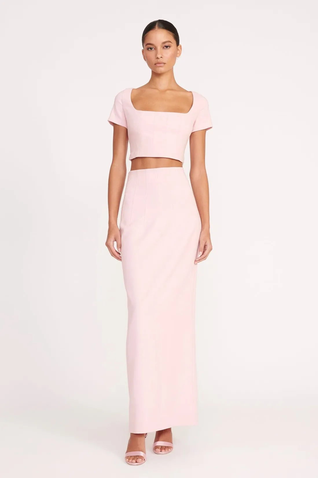 STAUD JEREMIAH SKIRT CHERRY BLOSSOM CHERRYBLOSSOM Best
