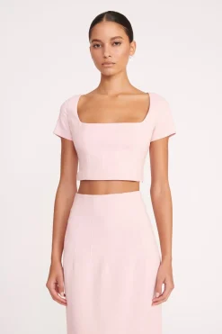 STAUD JEREMIAH SKIRT  CHERRY BLOSSOM CHERRYBLOSSOM Best