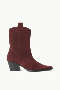 STAUD JUNE BOOT   MAHOGANY Hot