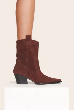 STAUD JUNE BOOT   MAHOGANY Hot