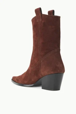 STAUD JUNE BOOT   MAHOGANY Hot
