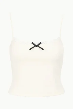 STAUD KAMALI TOP IVORY Sale