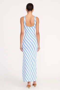 STAUD KATIE DRESS  BLUE SEASHORE STRIPE BLUESEASHORESTRIPE Outlet