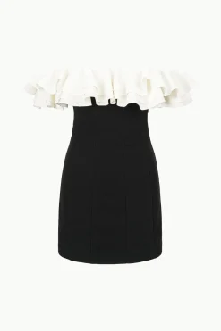 STAUD KIARA DRESS BLACK IVORY BLACKIVORY Online