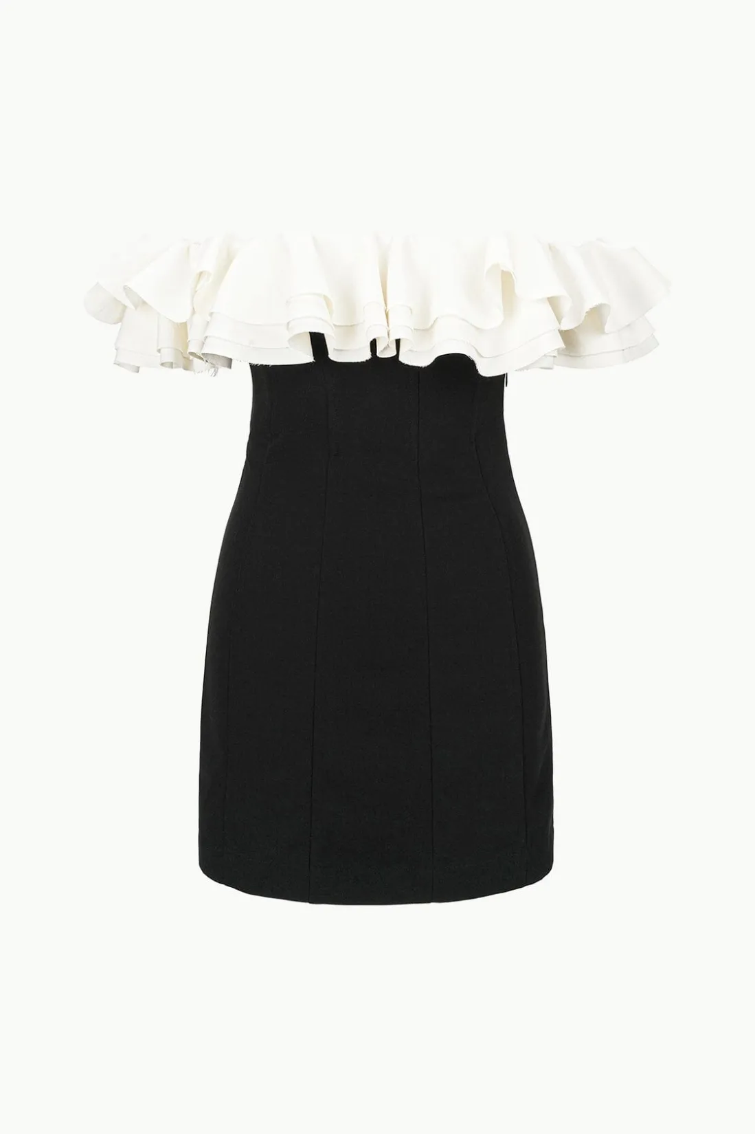 STAUD KIARA DRESS BLACK IVORY BLACKIVORY Online