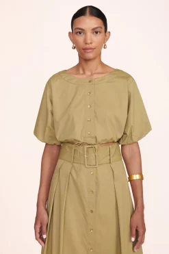 STAUD KINGSLEY SKIRT   KHAKI Sale