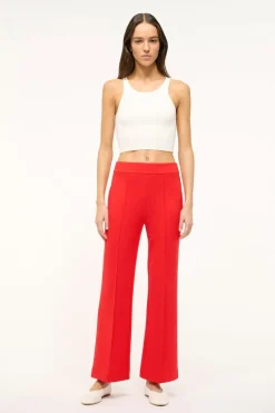 STAUD KNACK PANT  RED ROSE REDROSE Hot