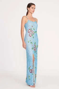 STAUD KOI DRESS  DIAMOND ROSE DIAMONDROSE New