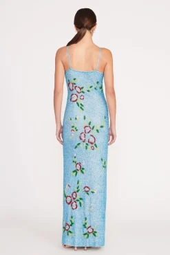 STAUD KOI DRESS  DIAMOND ROSE DIAMONDROSE New