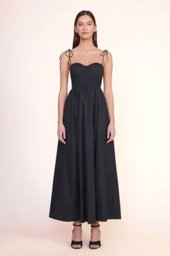 STAUD LANDRY DRESS   BLACK New