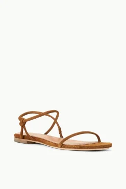 STAUD LAUREL SANDAL  TAN SUEDE TANSUEDE Best