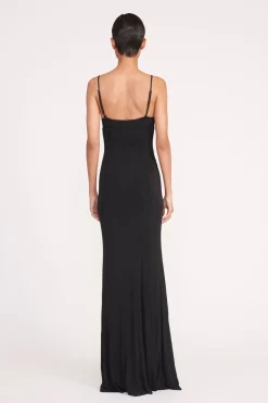 STAUD LAUREN DRESS BLACK Best