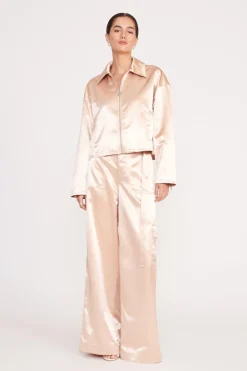 STAUD LENNOX JACKET   BEIGE Clearance