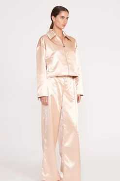 STAUD LENNOX JACKET   BEIGE Clearance