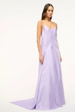 STAUD LEONARDO DRESS   LILAC Outlet