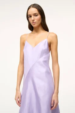 STAUD LEONARDO DRESS   LILAC Outlet
