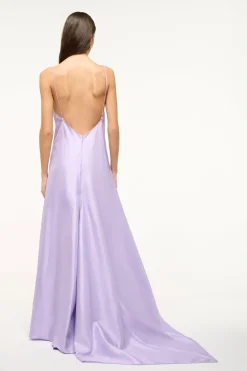 STAUD LEONARDO DRESS   LILAC Outlet