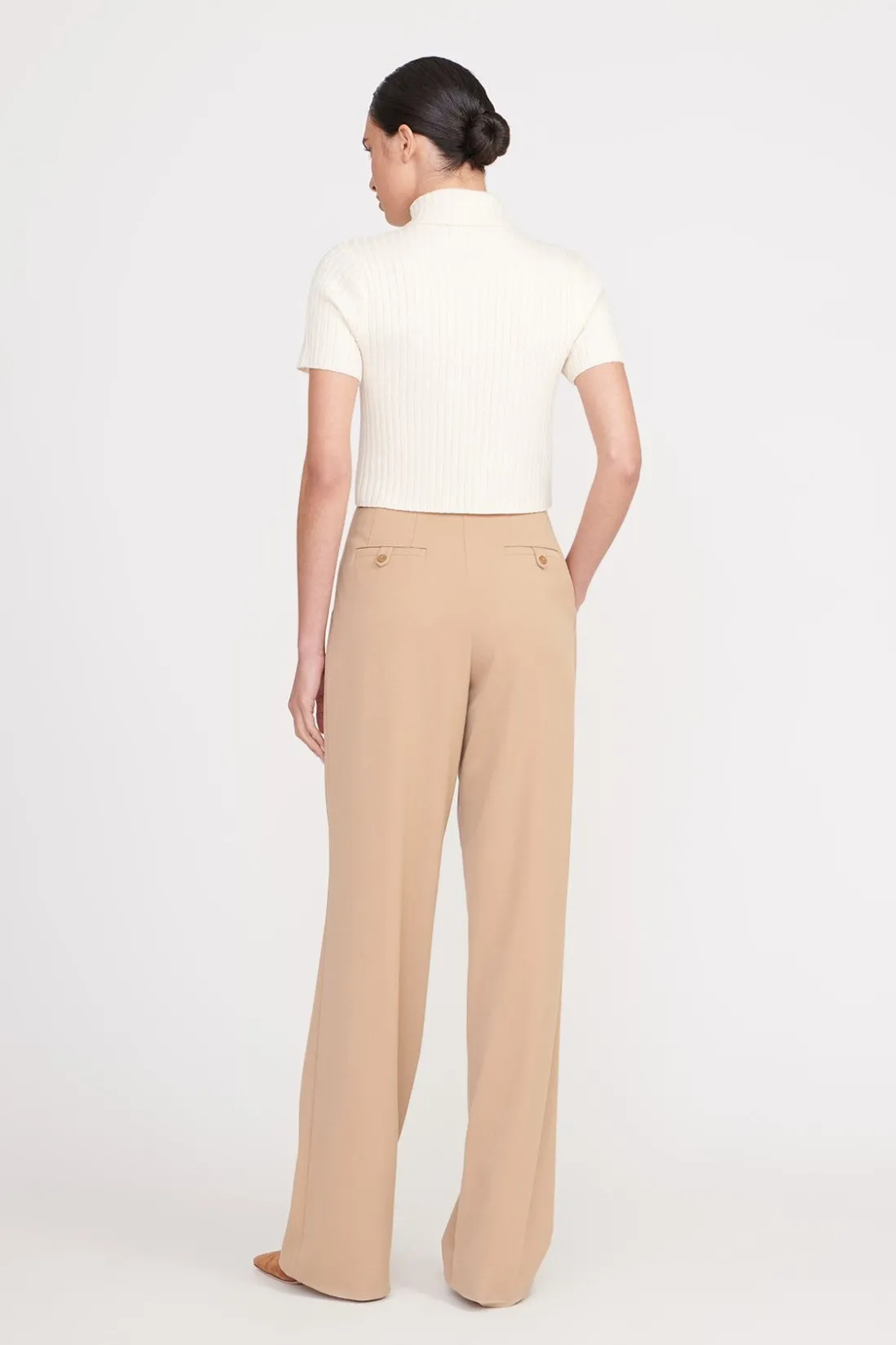 STAUD LILOU SWEATER IVORY Best