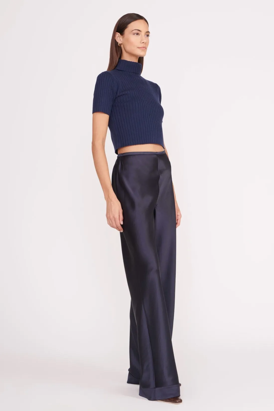 STAUD LILOU SWEATER NAVY Best